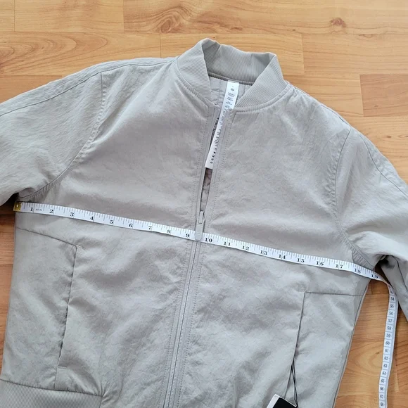 NWT Lululemon Nonstop Bomber 4 Reversible Raw Linen Puffer - Picture 14 of 14